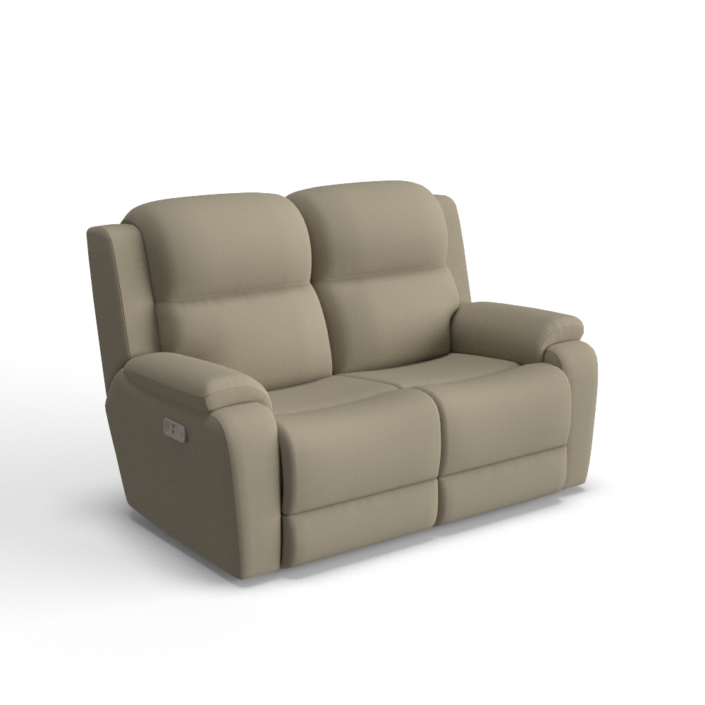 Dorian Power Reclining Loveseat w/ Headrest, In Stock